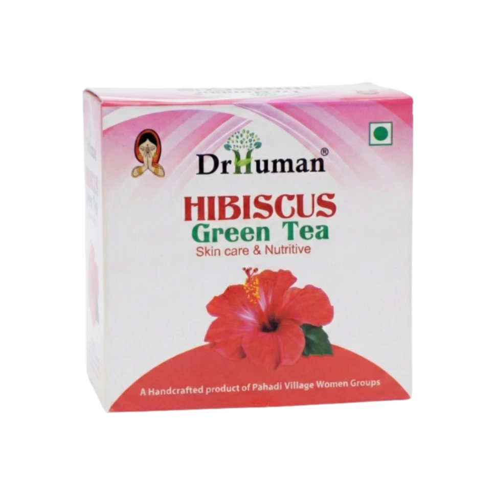 HIBISCUS GREEN TEA (Skin Care & Nutritive - 50 gm (Mono Carton Pack 50gm)