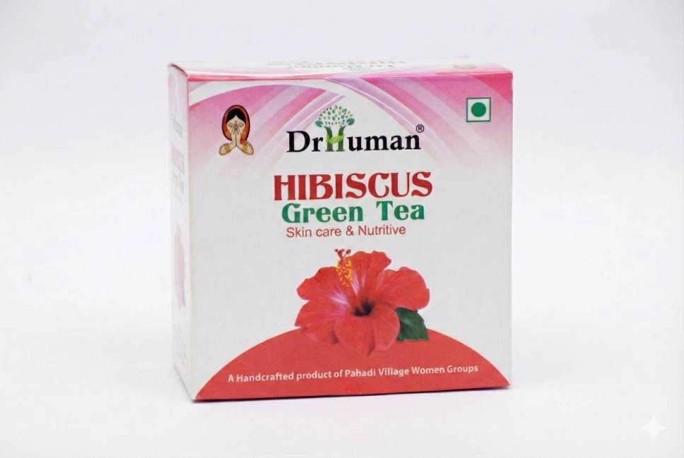 HIBISCUS GREEN TEA (Skin Care & Nutritive - 50 gm (Mono Carton Pack 50gm)