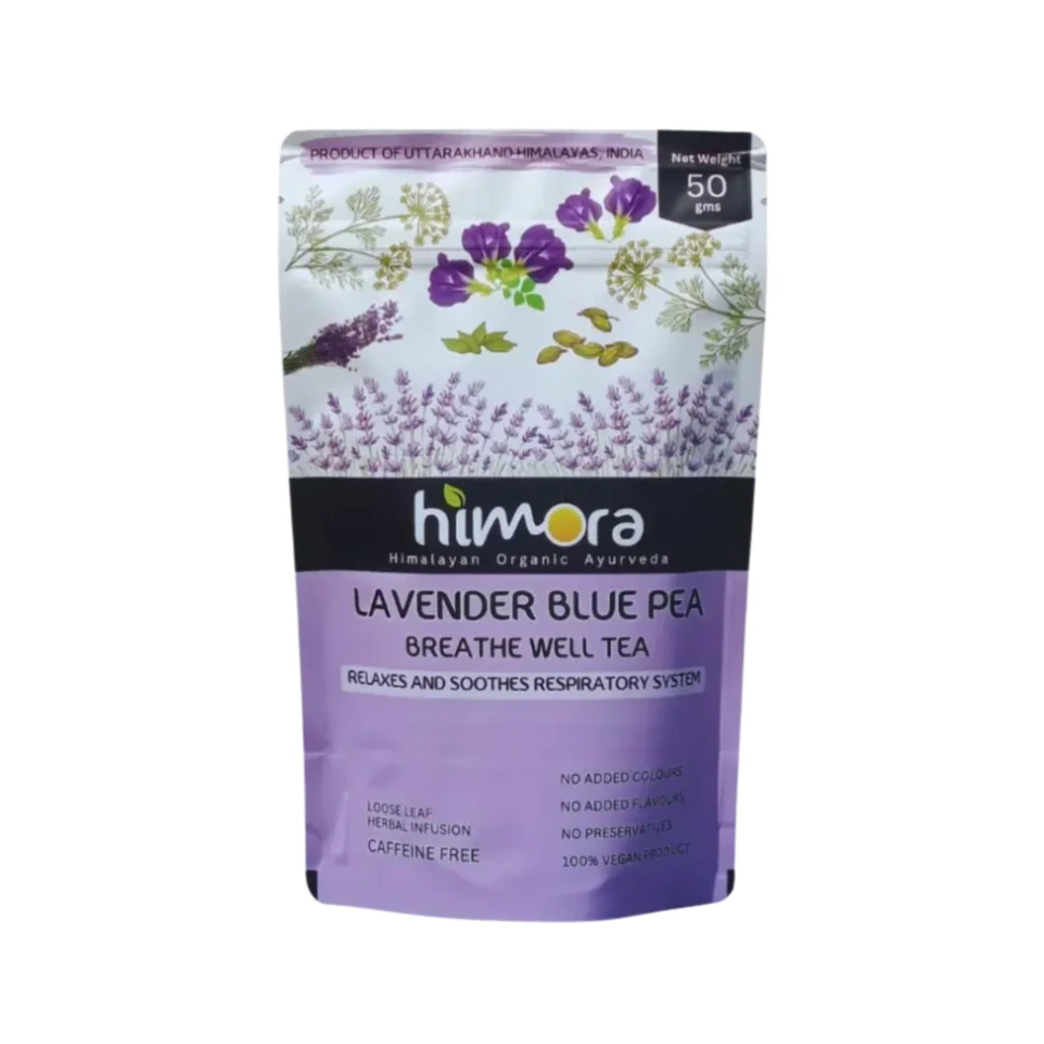 LAVENDER BLUE PEA TEA (Relexes Respiratory System) 50gm