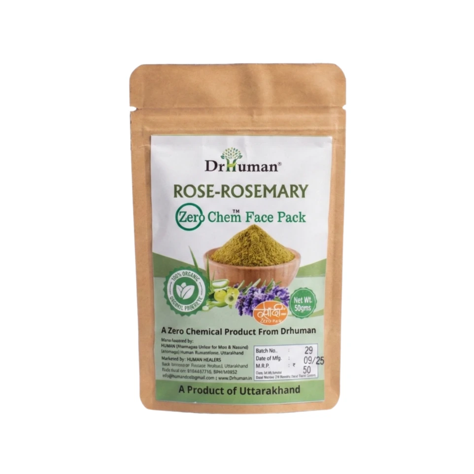 ROSE-ROSEMERY FACEPACK - 50GM
