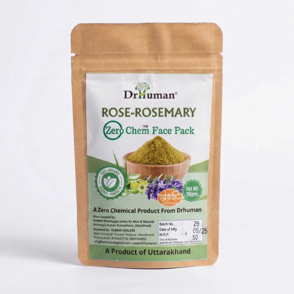 ROSE-ROSEMERY FACEPACK - 50GM